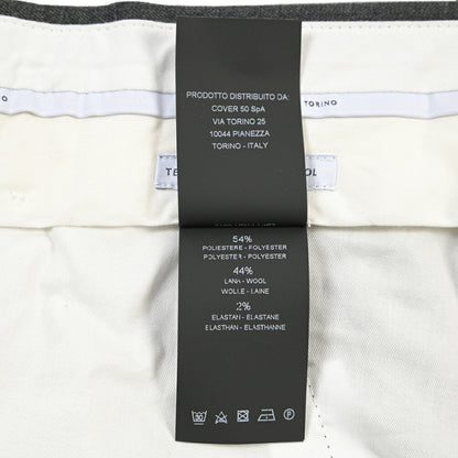 PT TORINO Travel “MASTER FIT” 高機能ストレッチウール ワンタックスラックス / TECHNO WASHABLE WOOL