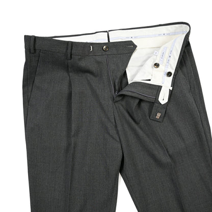 PT TORINO Travel “MASTER FIT” 高機能ストレッチウール ワンタックスラックス / TECHNO WASHABLE WOOL