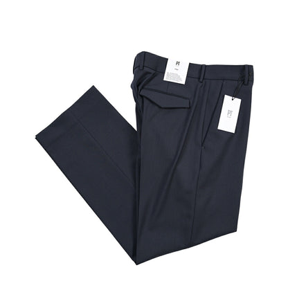 PT TORINO Edge “MICHAEL” ストレッチウール ノータックワイドスラックス