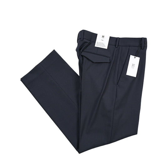 PT TORINO Edge “MICHAEL” ストレッチウール ノータックワイドスラックス