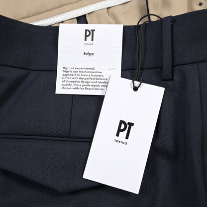 PT TORINO Edge “MICHAEL” ストレッチウール ノータックワイドスラックス