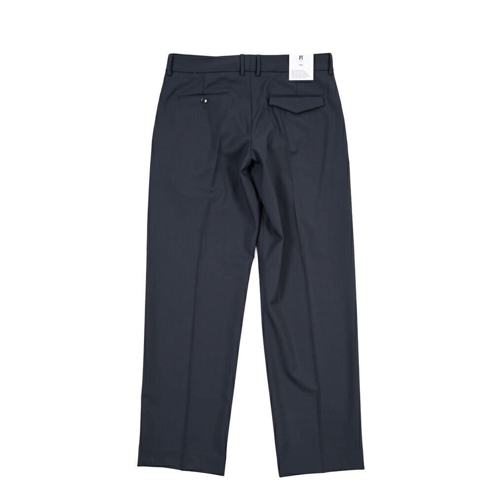 PT TORINO Edge “MICHAEL” ストレッチウール ノータックワイドスラックス