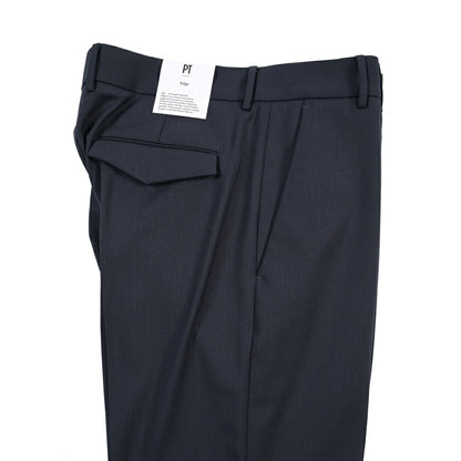 PT TORINO Edge “MICHAEL” ストレッチウール ノータックワイドスラックス