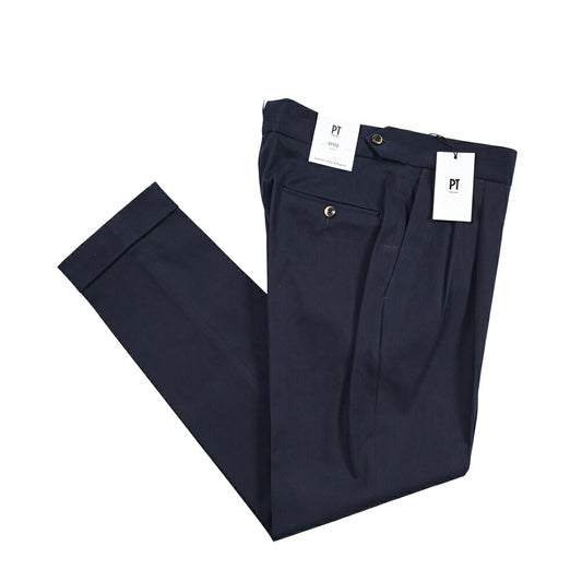 PT TORINO “GENTLEMAN FIT” カシミヤ混コットン グルカパンツ