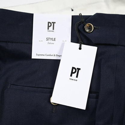 PT TORINO “GENTLEMAN FIT” カシミヤ混コットン グルカパンツ