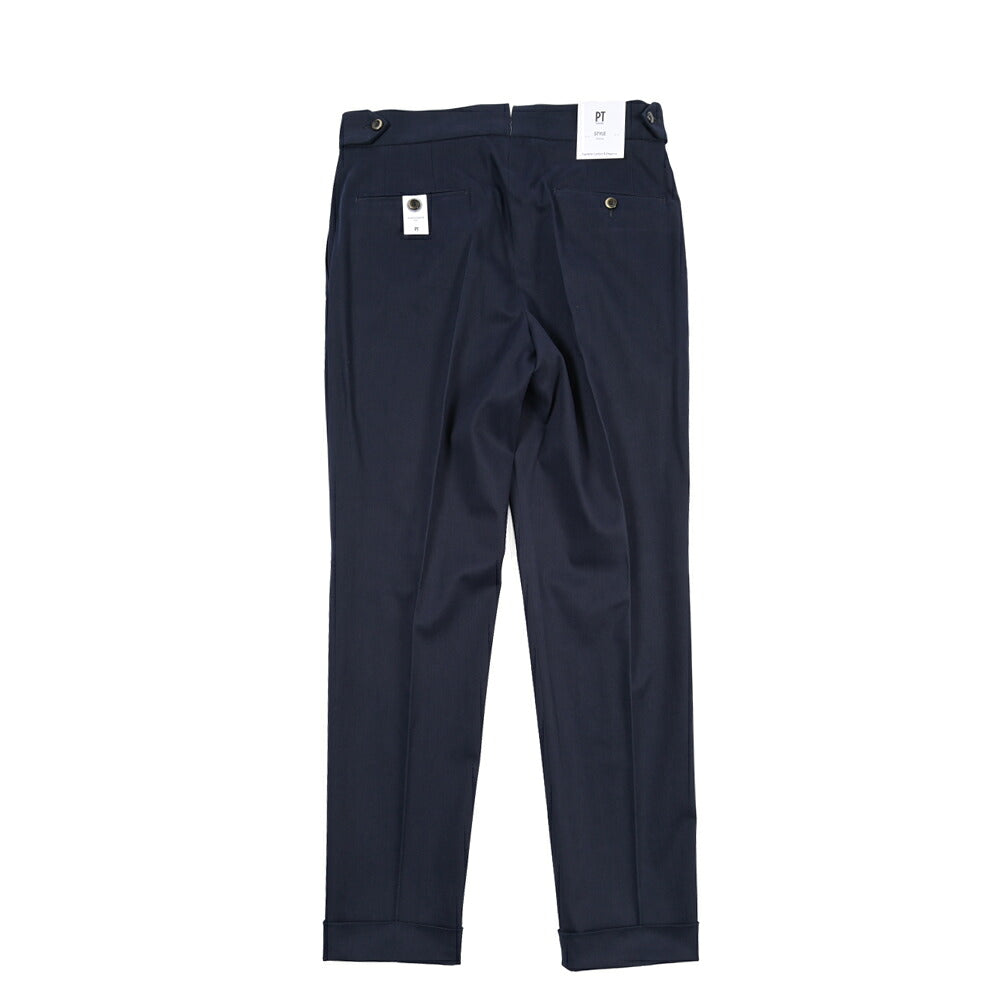 PT TORINO “GENTLEMAN FIT” カシミヤ混コットン グルカパンツ