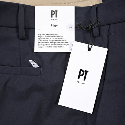 PT TORINO Edge “DICIANNOVE” ストレッチウール ツータックワイドスラックス