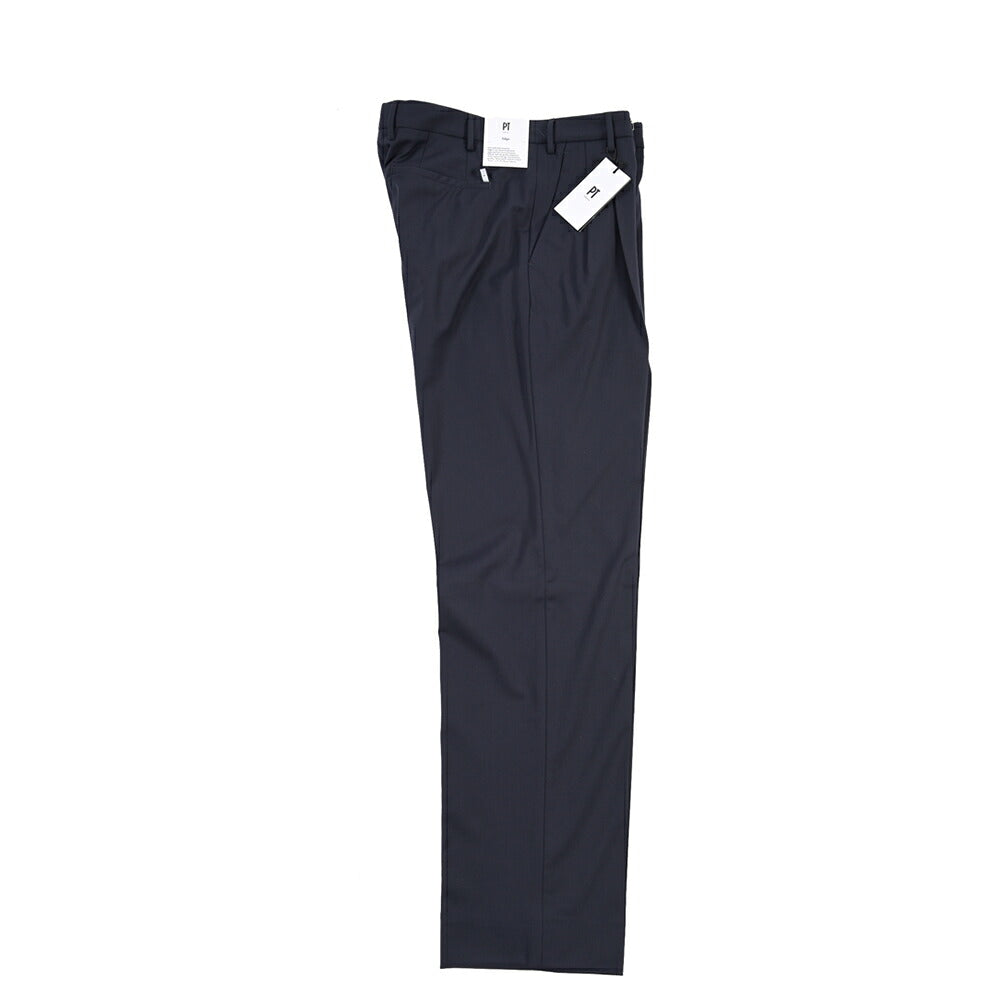 PT TORINO Edge “DICIANNOVE” ストレッチウール ツータックワイドスラックス