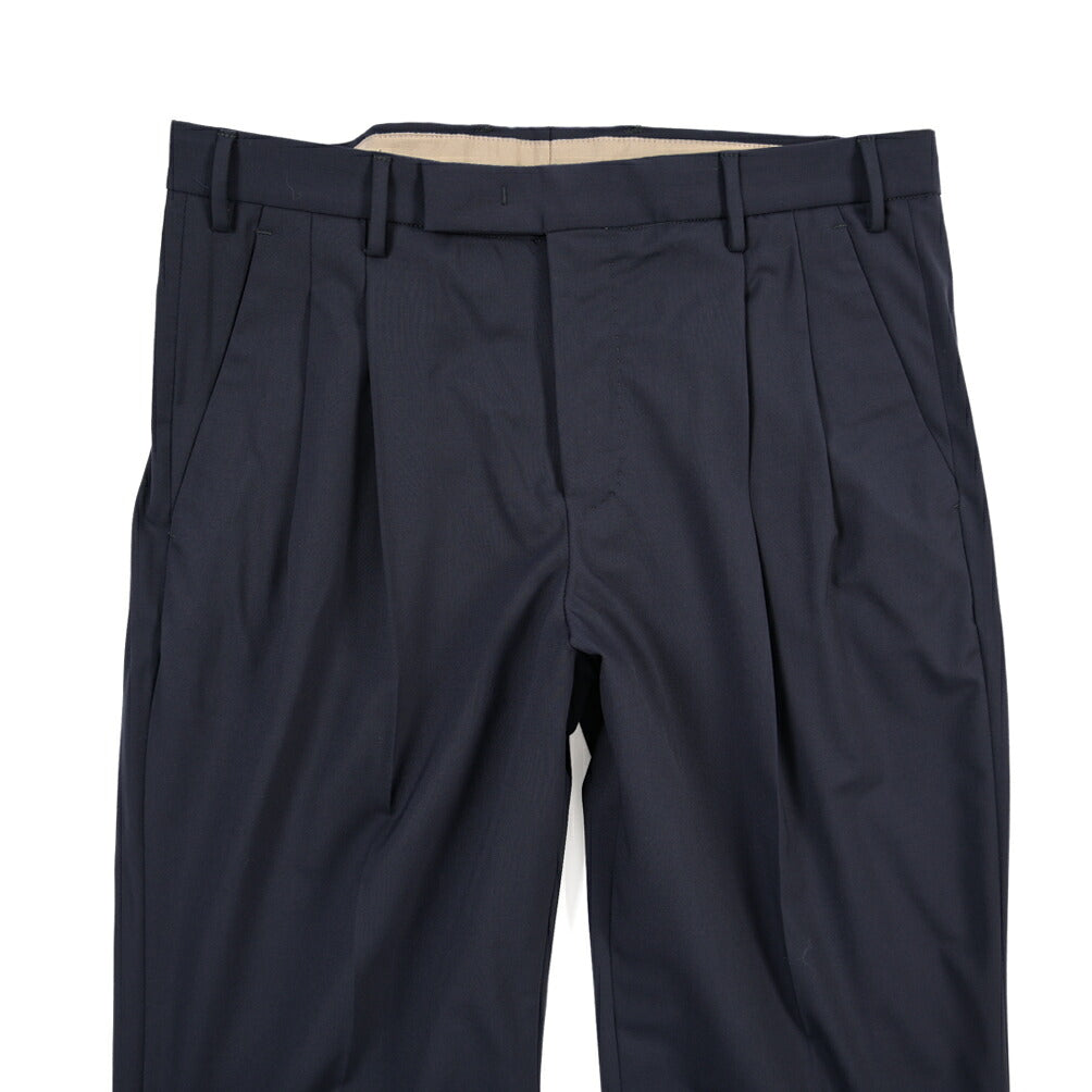 PT TORINO Edge “DICIANNOVE” ストレッチウール ツータックワイドスラックス