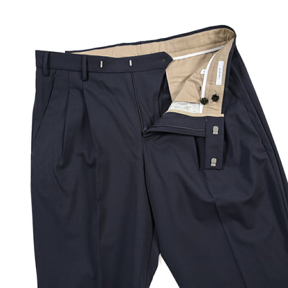 PT TORINO Edge “DICIANNOVE” ストレッチウール ツータックワイドスラックス