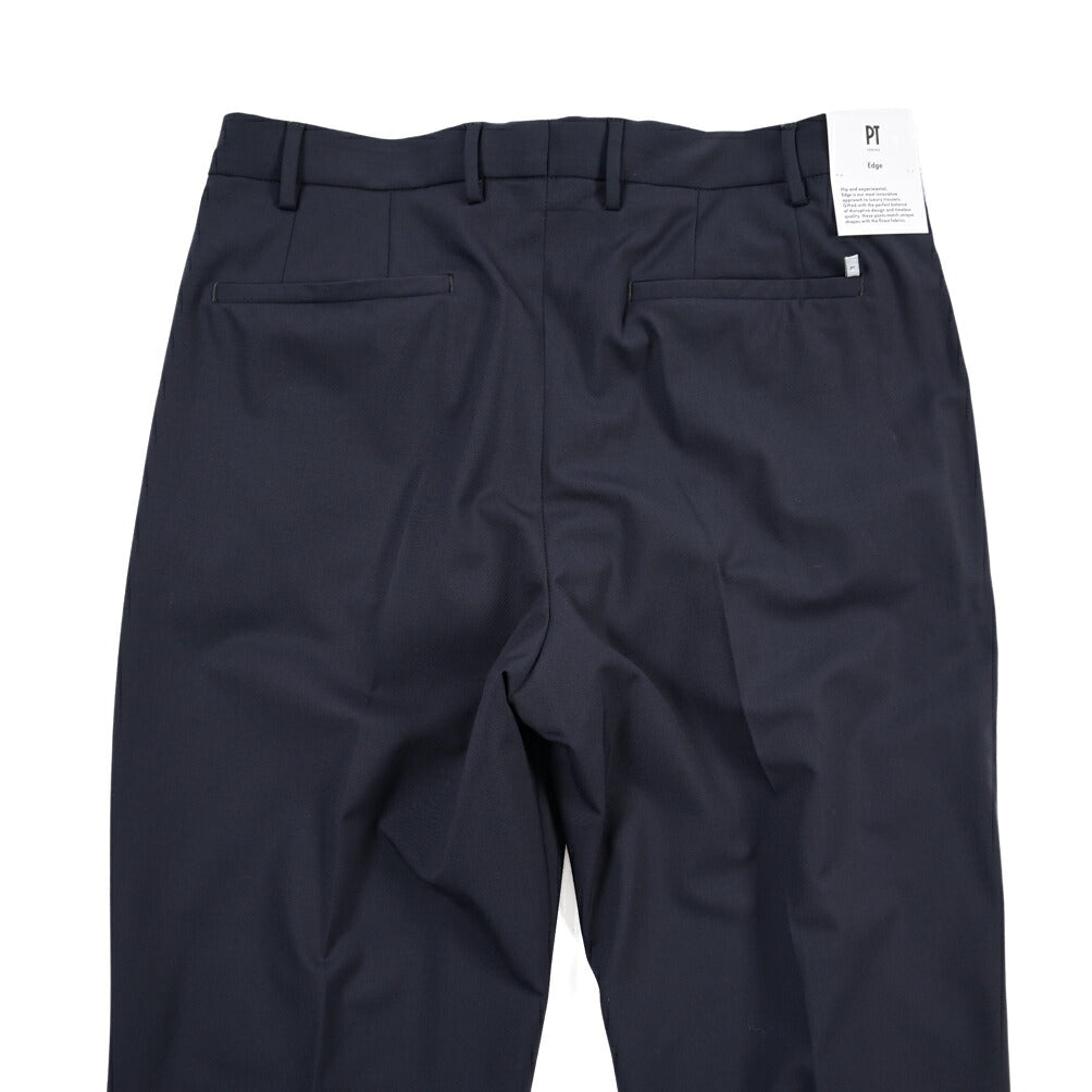 PT TORINO Edge “DICIANNOVE” ストレッチウール ツータックワイドスラックス