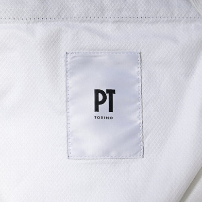 PT TORINO “SLIM FIT” シルクカシミヤ混ウール ノータックスラックス