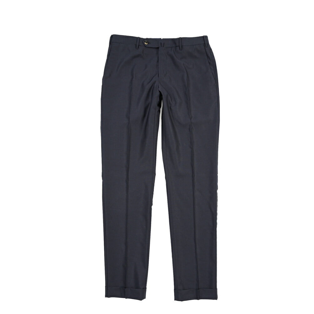 PT TORINO “SLIM FIT” シルクカシミヤ混ウール ノータックスラックス