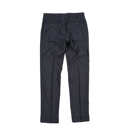PT TORINO “SLIM FIT” シルクカシミヤ混ウール ノータックスラックス