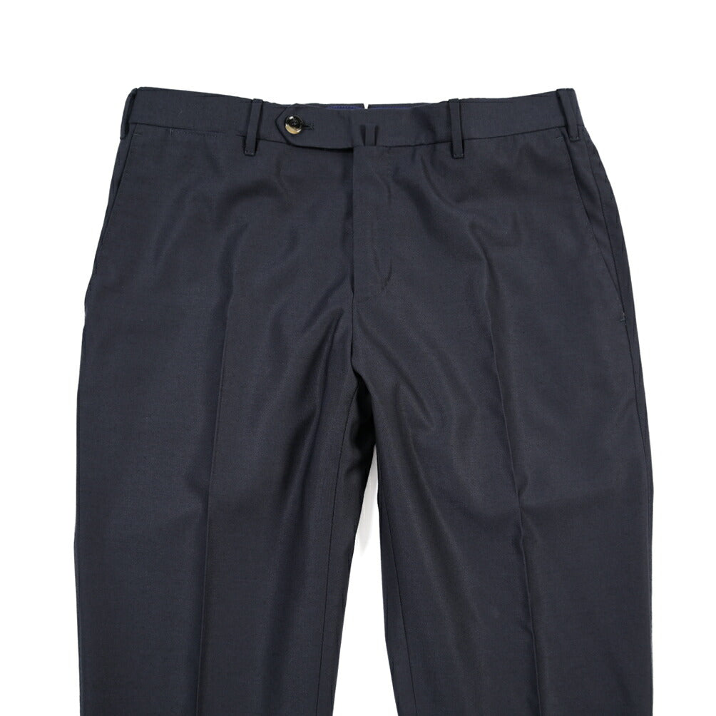 PT TORINO “SLIM FIT” シルクカシミヤ混ウール ノータックスラックス