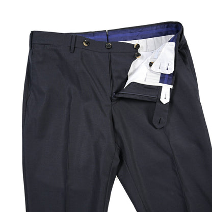 PT TORINO “SLIM FIT” シルクカシミヤ混ウール ノータックスラックス