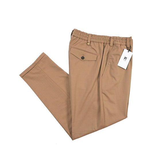 PT TORINO ReWorked “THE REBEL” コットン混ウール ノータックスラックス （ソラーロ）