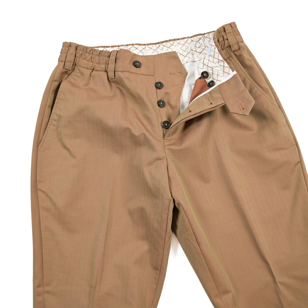 PT TORINO ReWorked “THE REBEL” コットン混ウール ノータックスラックス （ソラーロ）