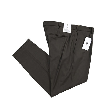 PT TORINO Edge “DIECI” ストレッチウール ワンタックスラックス