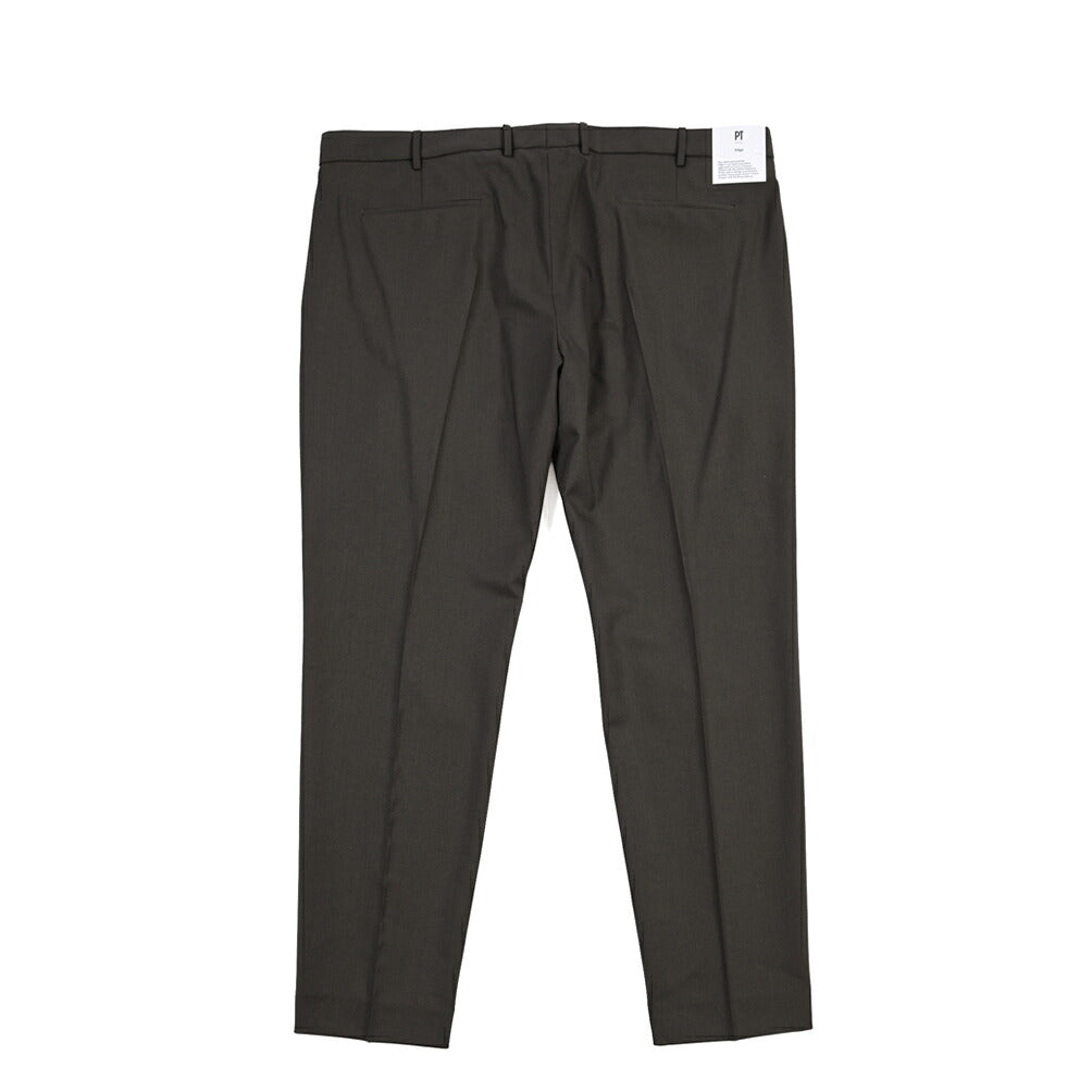 PT TORINO Edge “DIECI” ストレッチウール ワンタックスラックス
