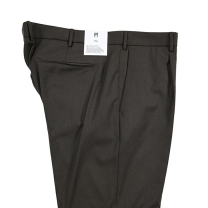 PT TORINO Edge “DIECI” ストレッチウール ワンタックスラックス