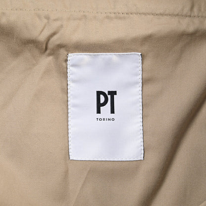 PT TORINO Edge “REBEL FIT” カシミヤ混ウール ワンタックスラックス