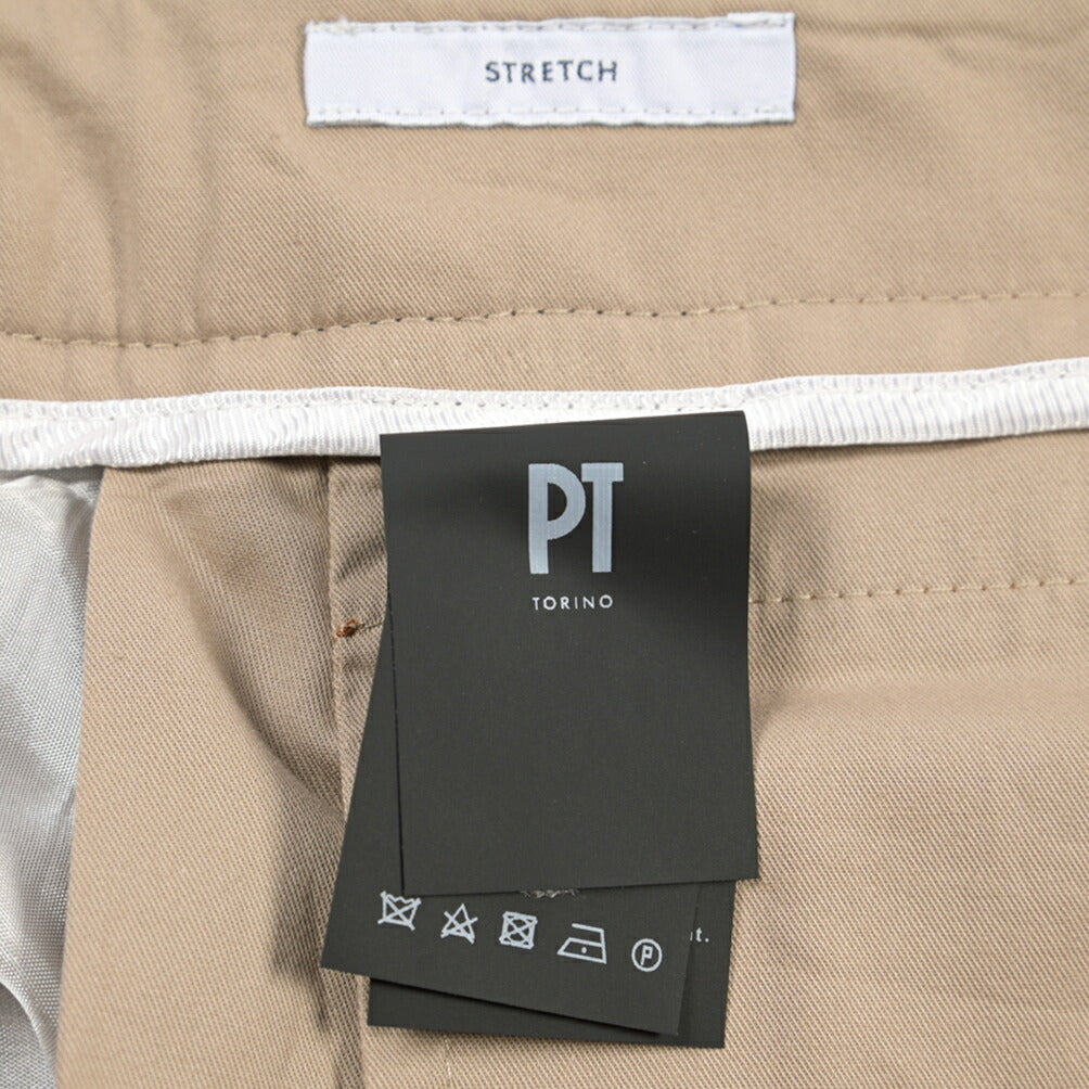 PT TORINO Edge “REBEL FIT” カシミヤ混ウール ワンタックスラックス