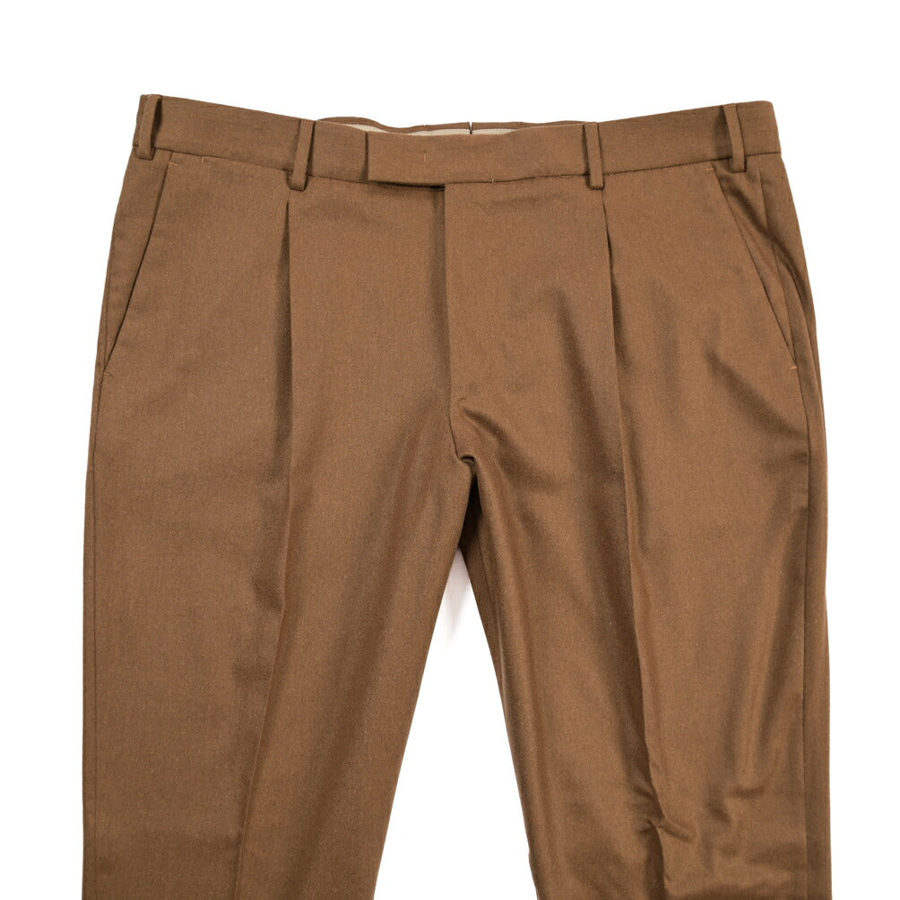 PT TORINO Edge “REBEL FIT” カシミヤ混ウール ワンタックスラックス