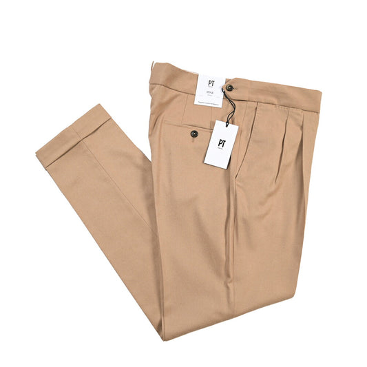 PT TORINO “GENTLEMAN FIT” カシミヤ混ウール グルカパンツ