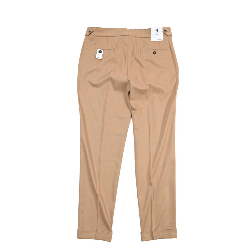 PT TORINO “GENTLEMAN FIT” カシミヤ混ウール グルカパンツ