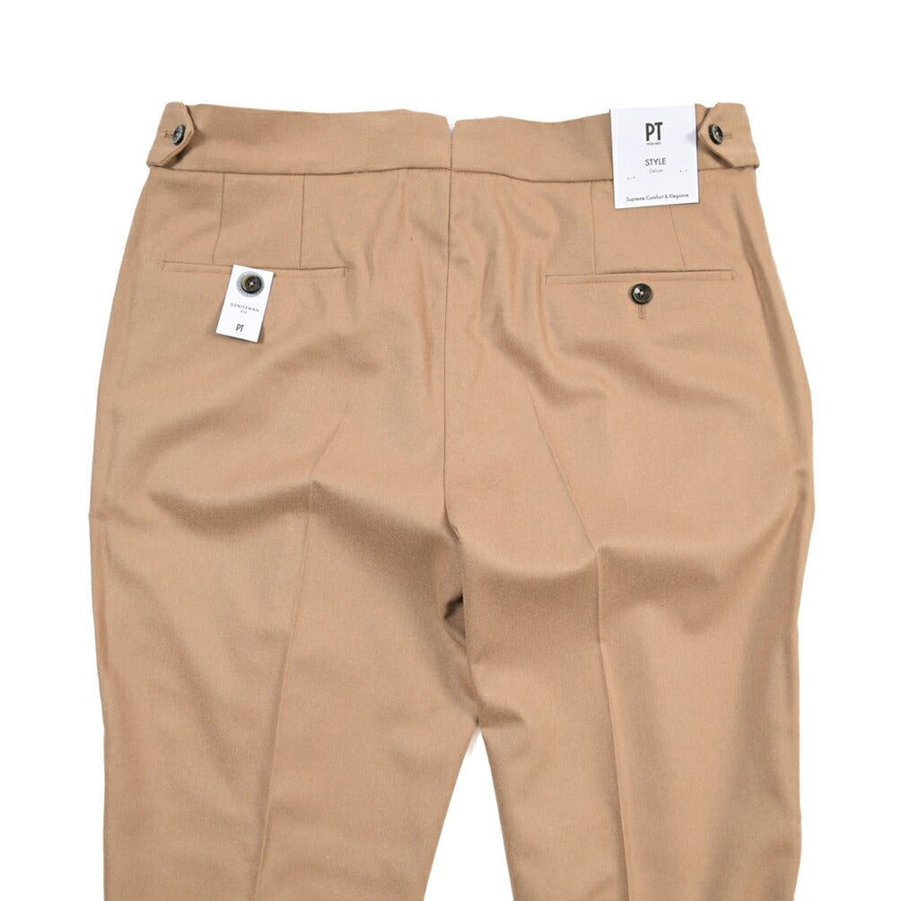 PT TORINO “GENTLEMAN FIT” カシミヤ混ウール グルカパンツ