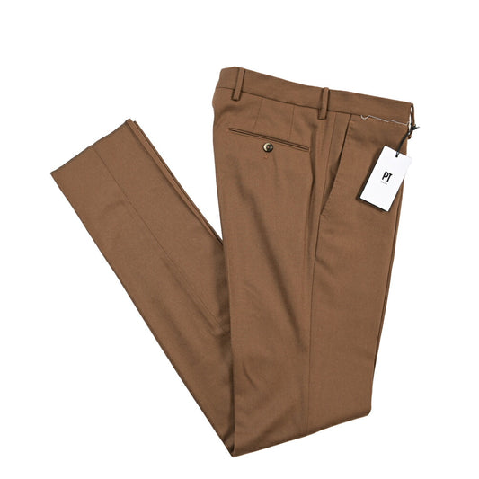 PT TORINO “SUPERSLIM FIT” ストレッチウール ノータックスラックス