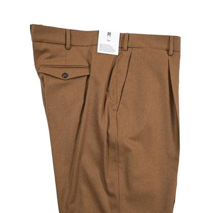 PT TORINO Edge “REBEL FIT” ストレッチウール ワンタックスラックス