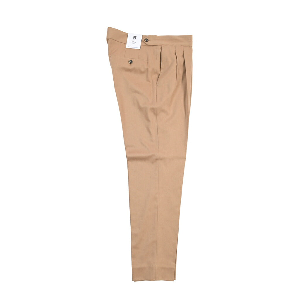 PT TORINO “GENTLEMAN FIT” カシミヤ混ウール グルカパンツ