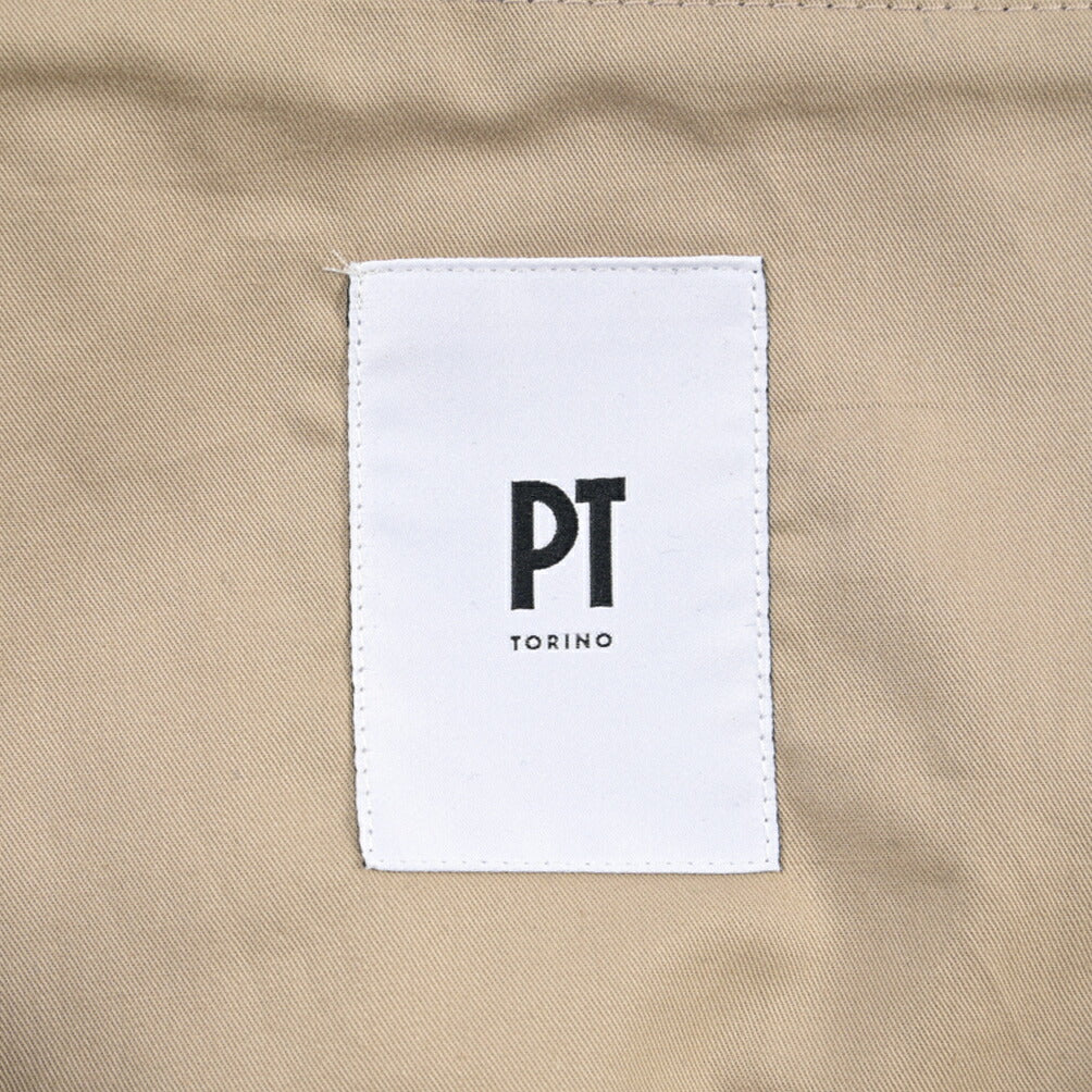PT TORINO Edge “REBEL FIT” リネン混ウール ノータックスラックス