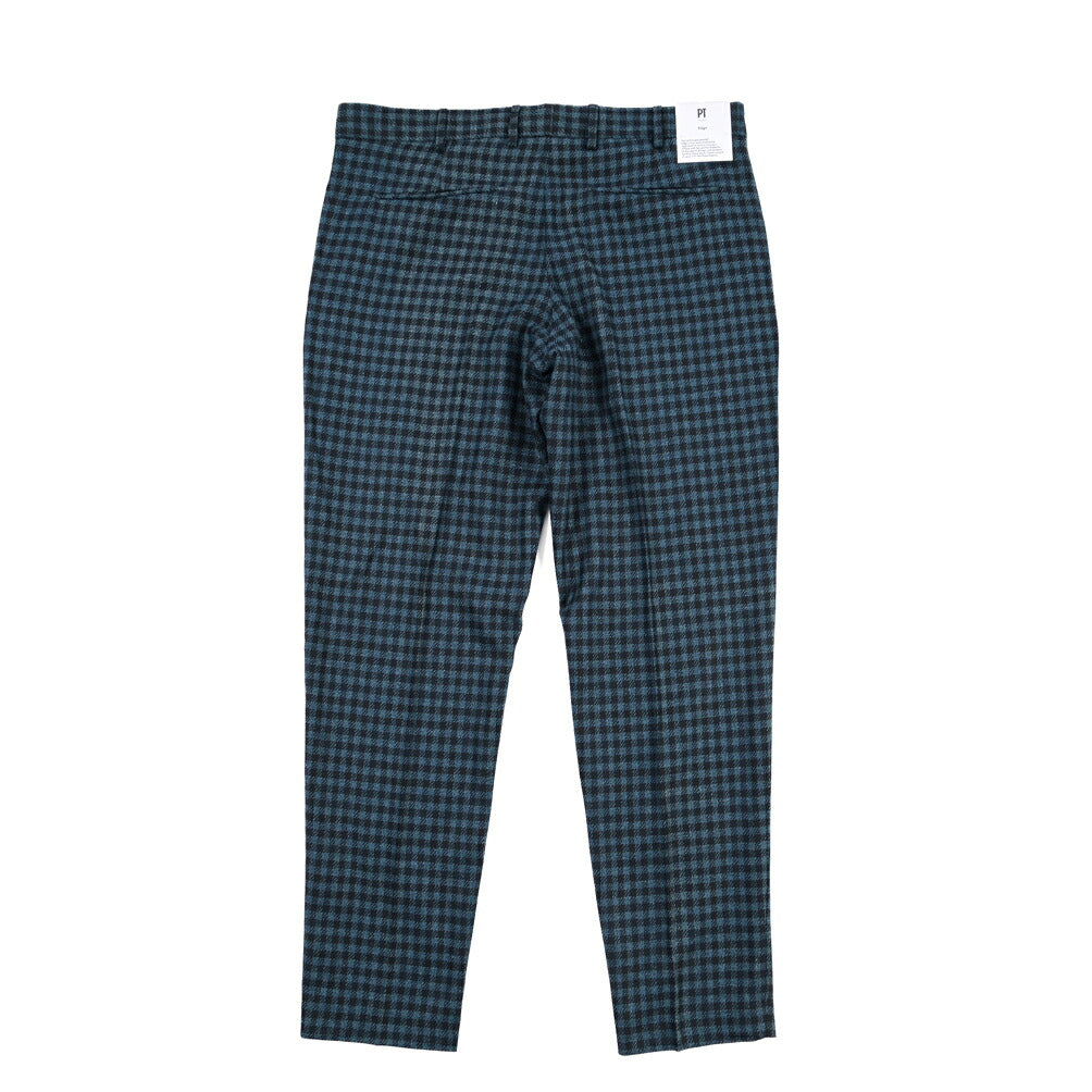 PT TORINO Edge “REBEL FIT” リネン混ウール ノータックスラックス