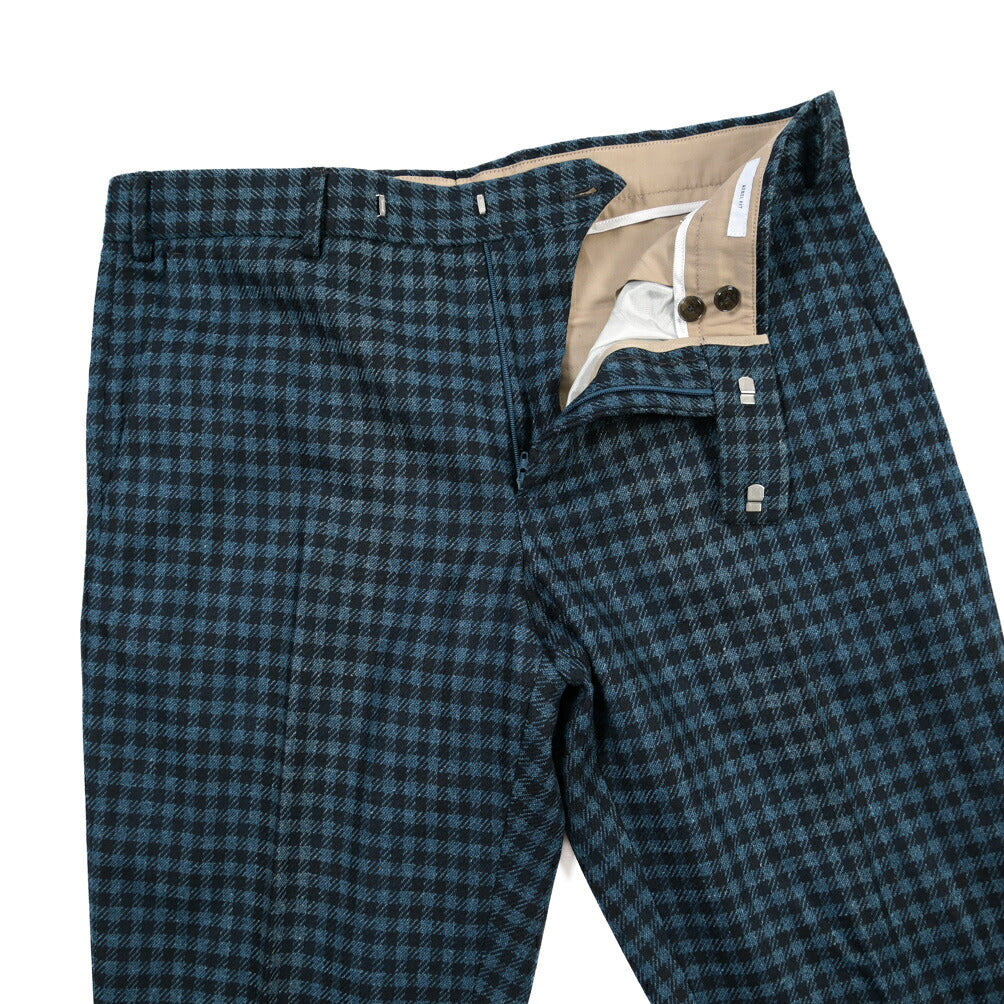PT TORINO Edge “REBEL FIT” リネン混ウール ノータックスラックス