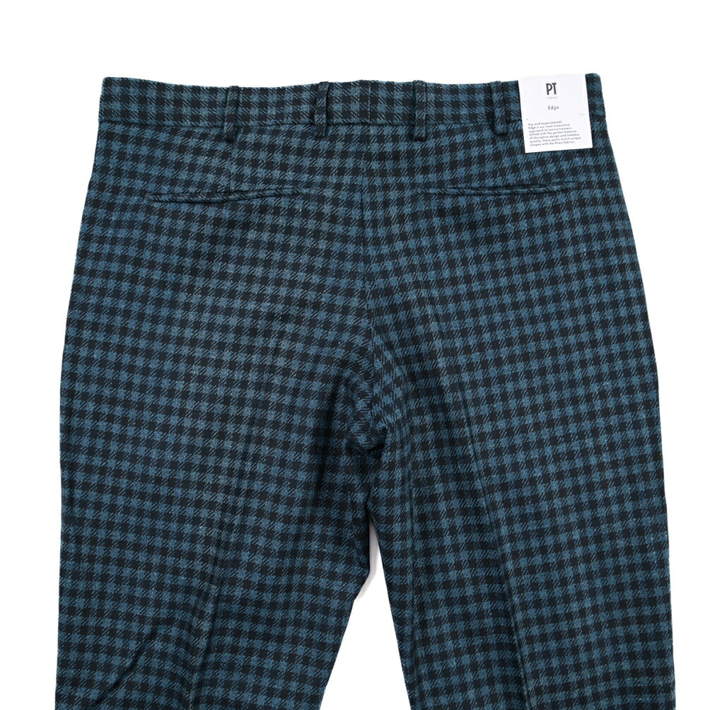 PT TORINO Edge “REBEL FIT” リネン混ウール ノータックスラックス