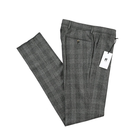 PT TORINO “SLIM FIT” SUPER 100's ヴァージンウール100% ノータックスラックス