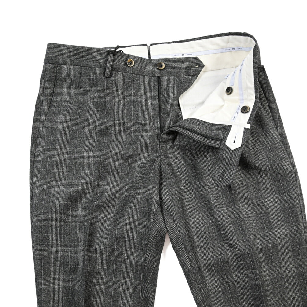 PT TORINO “SLIM FIT” SUPER 100's ヴァージンウール100% ノータックスラックス