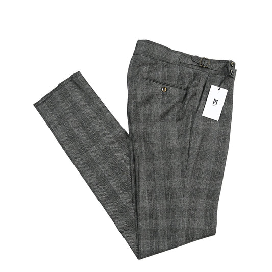 PT TORINO “SLIM FIT” SUPER 100's ヴァージンウール100% グルカパンツ