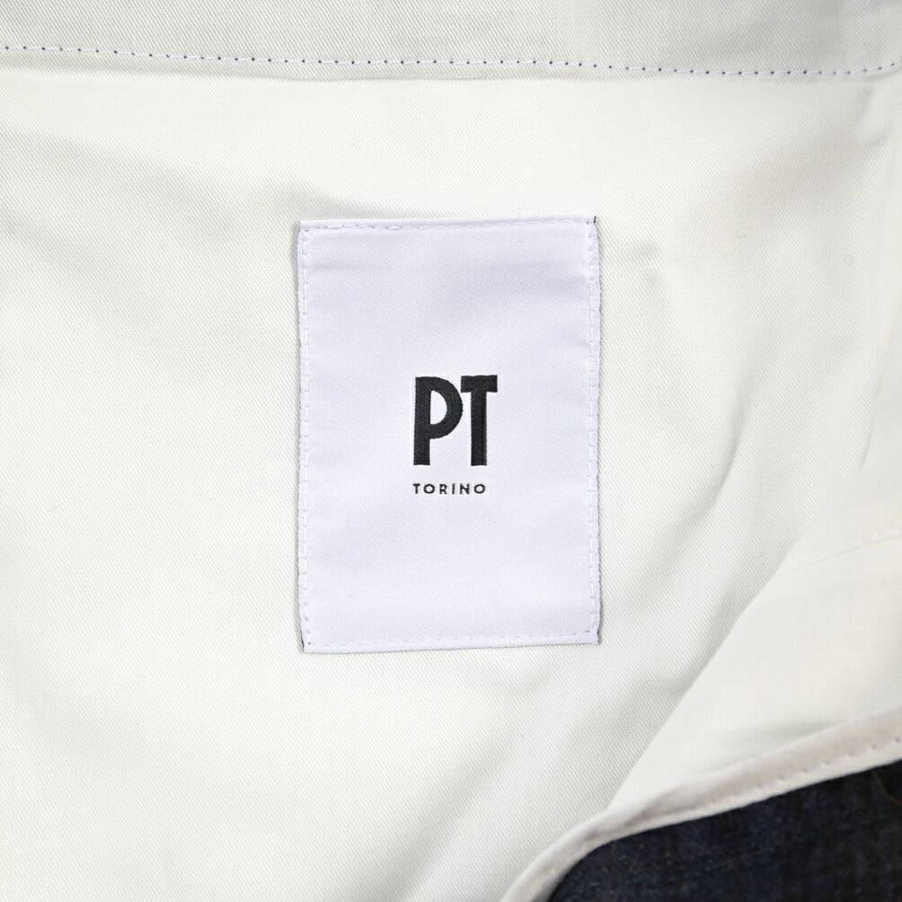 PT TORINO “SLIM FIT” ストレッチウール ノータックスラックス