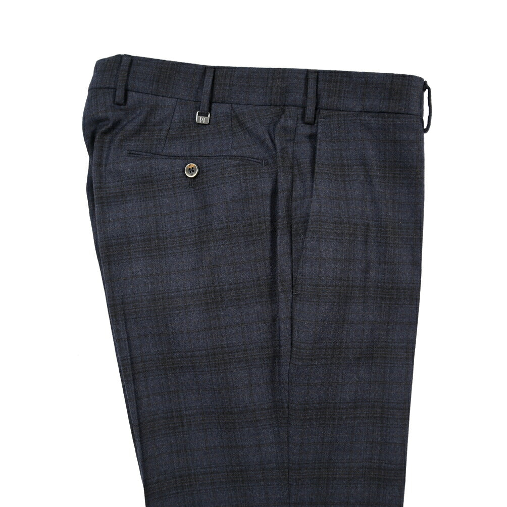 PT TORINO “SLIM FIT” ストレッチウール ノータックスラックス