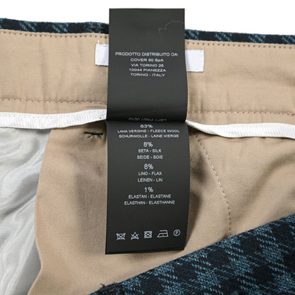 PT TORINO Edge “REBEL FIT” リネン混ウール ノータックスラックス