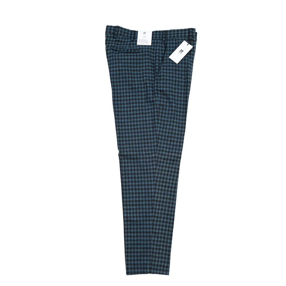 PT TORINO Edge “REBEL FIT” リネン混ウール ノータックスラックス