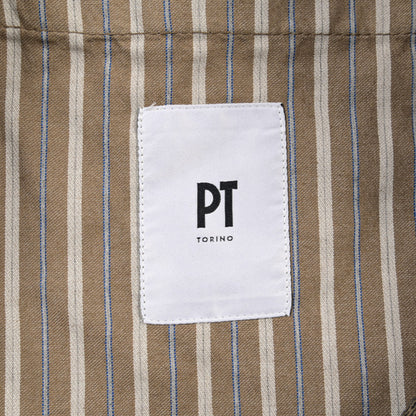 PT TORINO “CARROT FIT” ストレッチコットン ツータックグルカパンツ