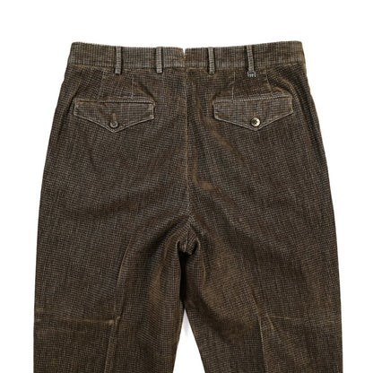 PT TORINO “CARROT FIT” ストレッチコットン ツータックグルカパンツ