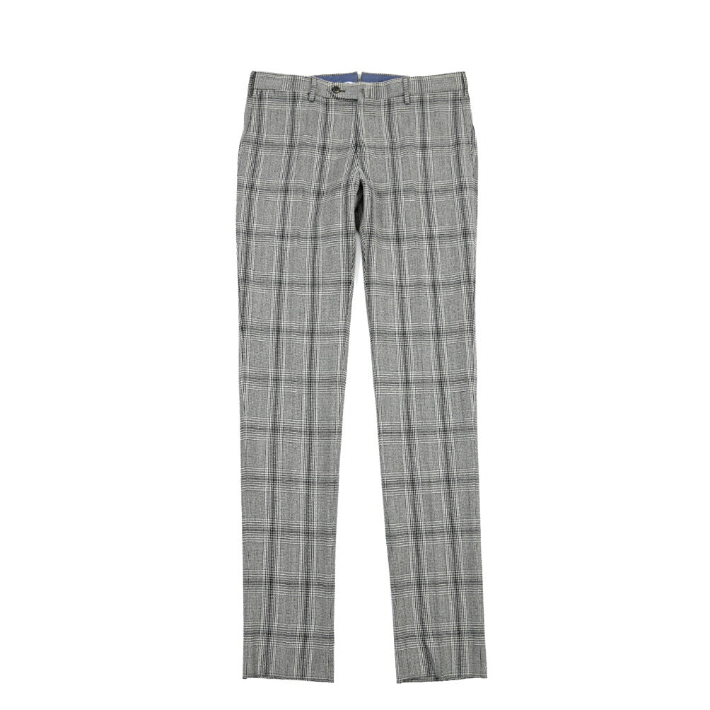 PT TORINO “SUPERSLIM FIT” コットン混ウール ノータックパンツ