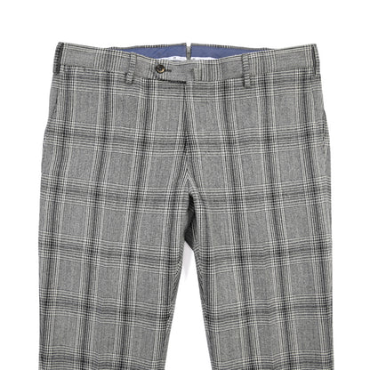 PT TORINO “SUPERSLIM FIT” コットン混ウール ノータックパンツ