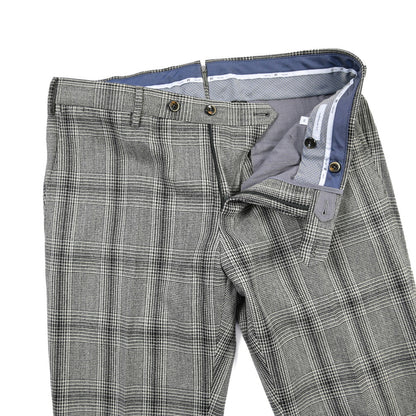 PT TORINO “SUPERSLIM FIT” コットン混ウール ノータックパンツ